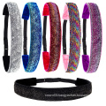 UNIQ Sparkly Glitter NonSlip Kids Headbands Hair Accessories for Kids Girls Teen Cute Elastic Headbands for Women